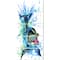 Designart - Large Blue Dolphin Watercolor - Contemporary Animal Art Canvas